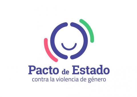 Logo Pacto de estado violencia de xénero
