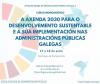 Cartel xornada axenda desenvolvemento sustentable